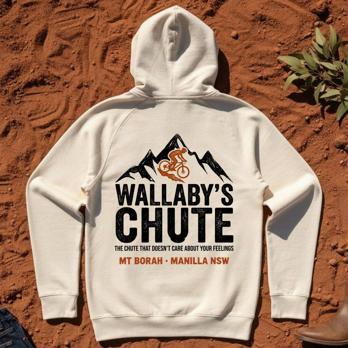 Wallaby's Chute Hoodie in Ecru — Namoi Range