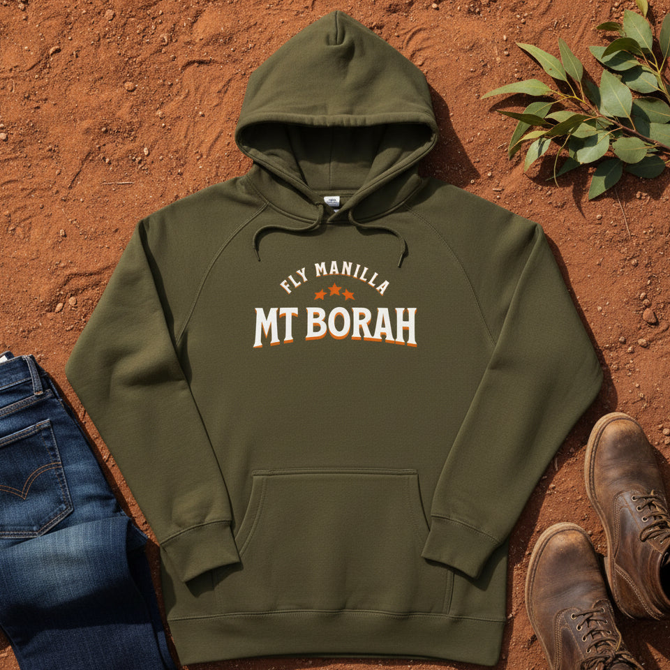 Fly Manilla MT Borah Hoodie in Army — Namoi Range