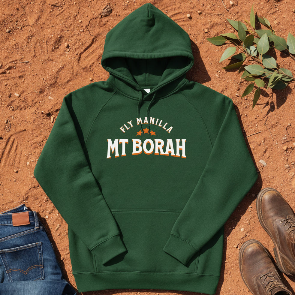 Fly Manilla MT Borah Hoodie in Forest Green — Namoi Range