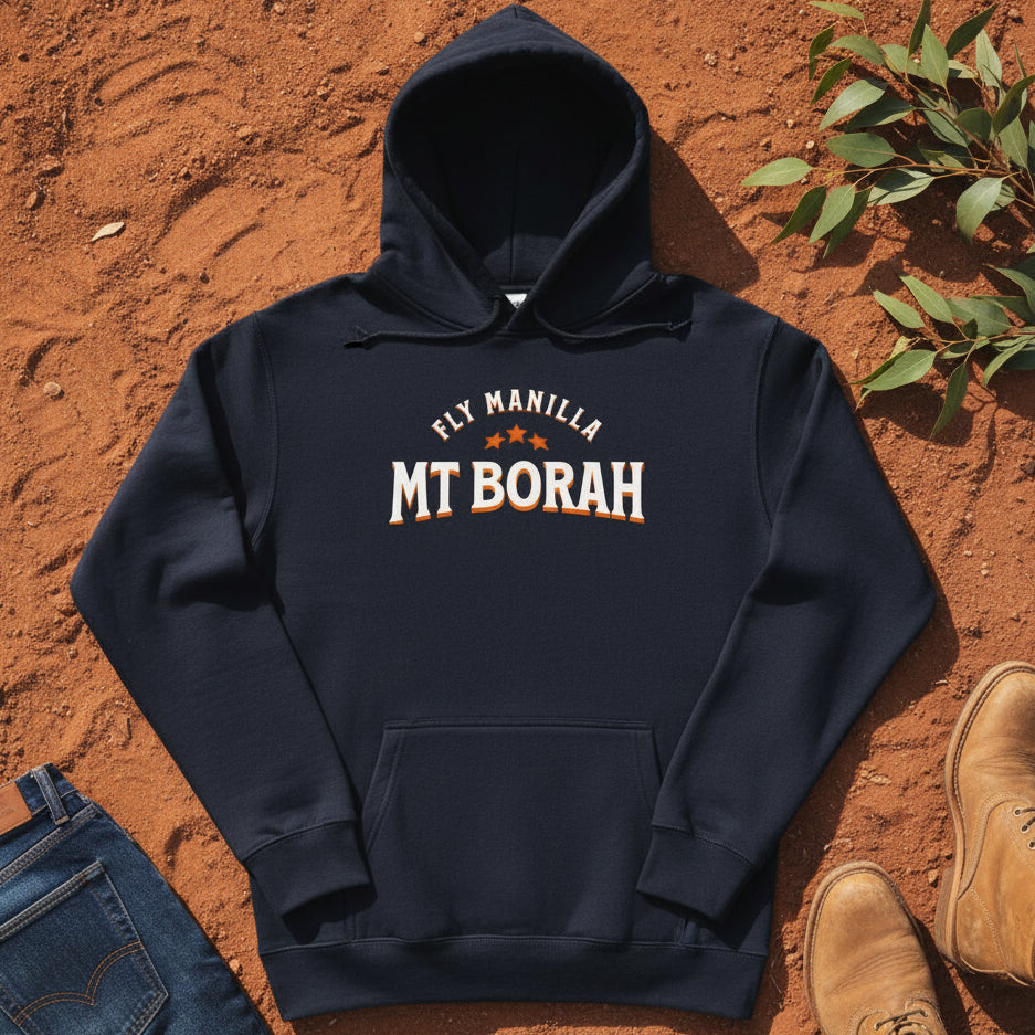 Fly Manilla MT Borah Hoodie in Navy — Namoi Range