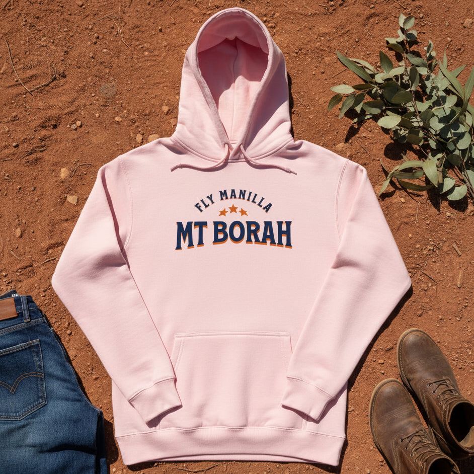 Fly Manilla MT Borah Hoodie in Pink — Namoi Range