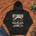 Mt Borah Paragliding Mecca Hoodie in Black — Namoi Range
