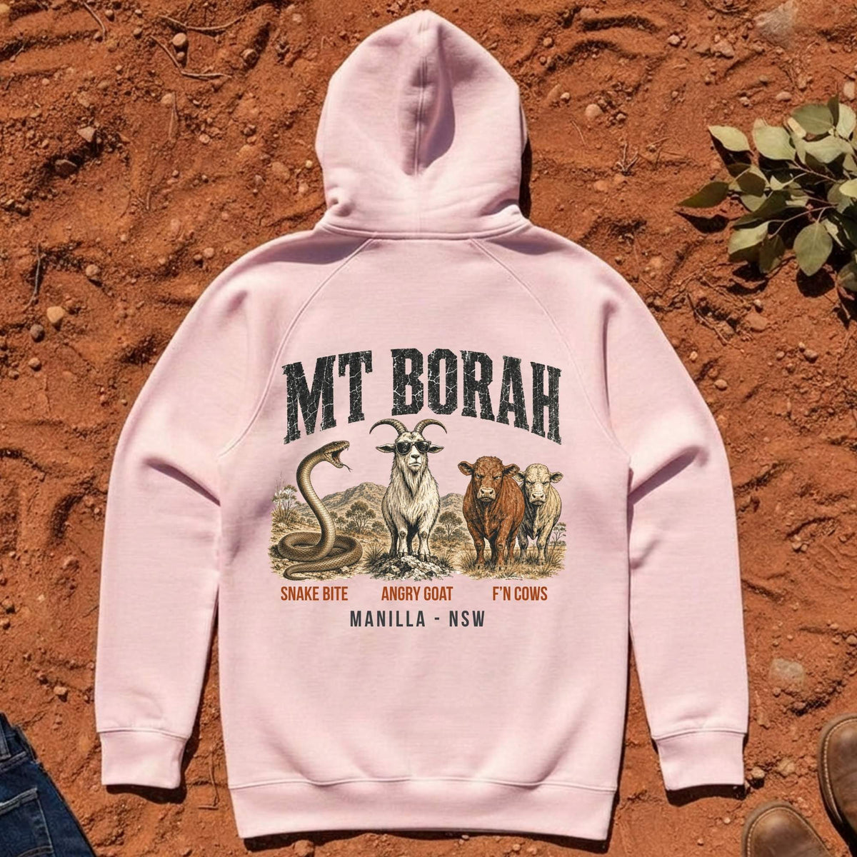 Mt Borah Trifecta Hoodie in Pink — Namoi Range