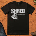 SHRED Tee in Black — Namoi Range