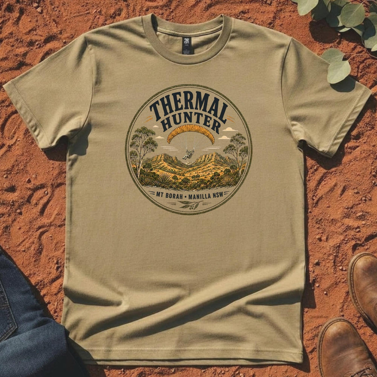 Thermal Hunter Tee in Sand — Namoi Range