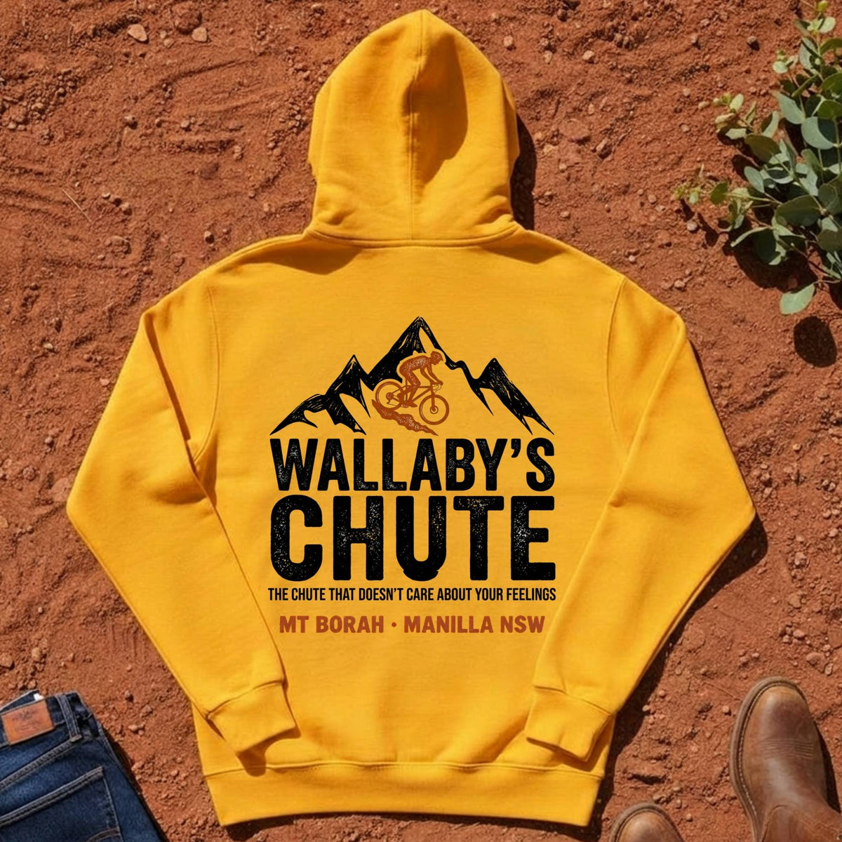 Wallaby's Chute Hoodie in Gold — Namoi Range