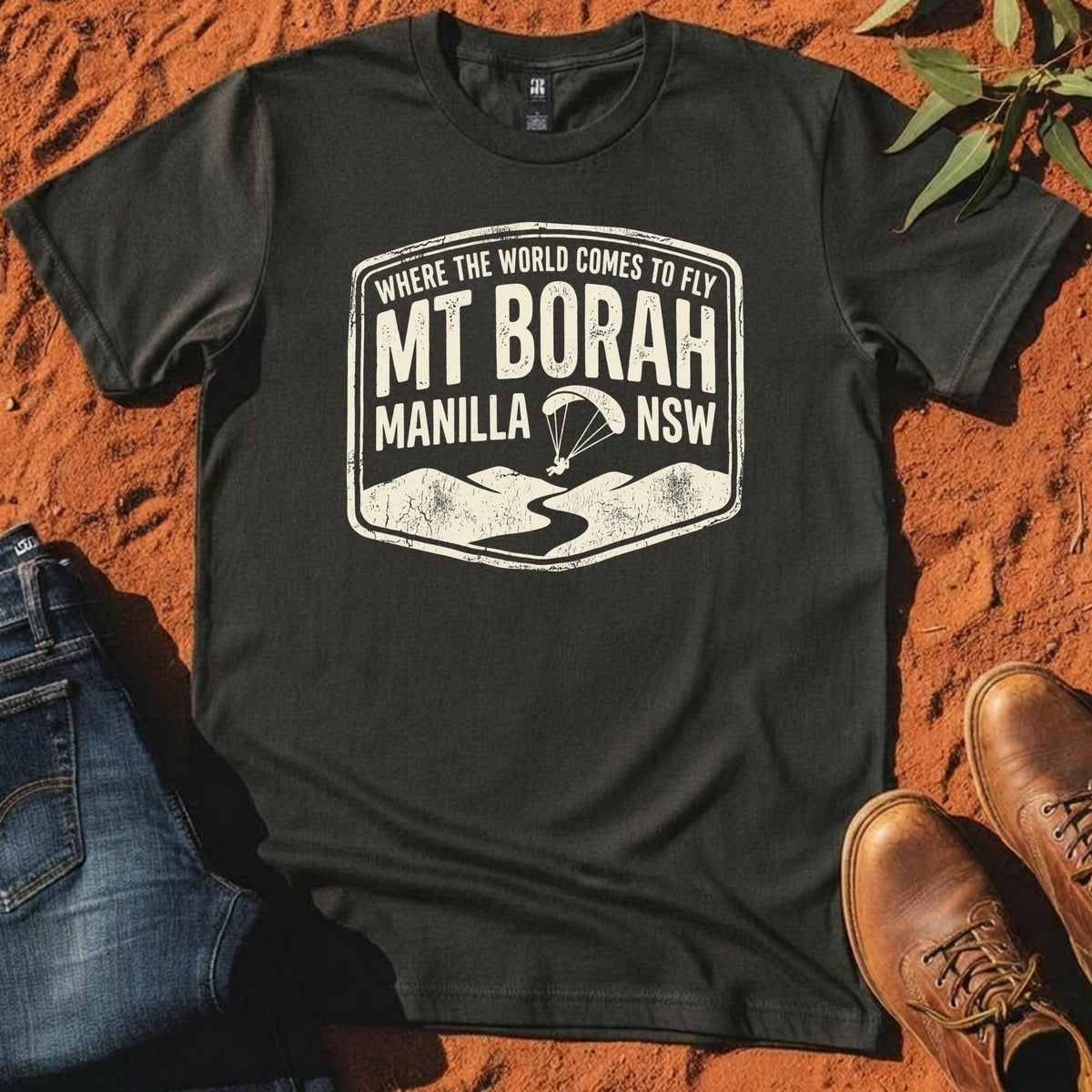 Where the World Comes to Fly Tee in Coal — Namoi Range