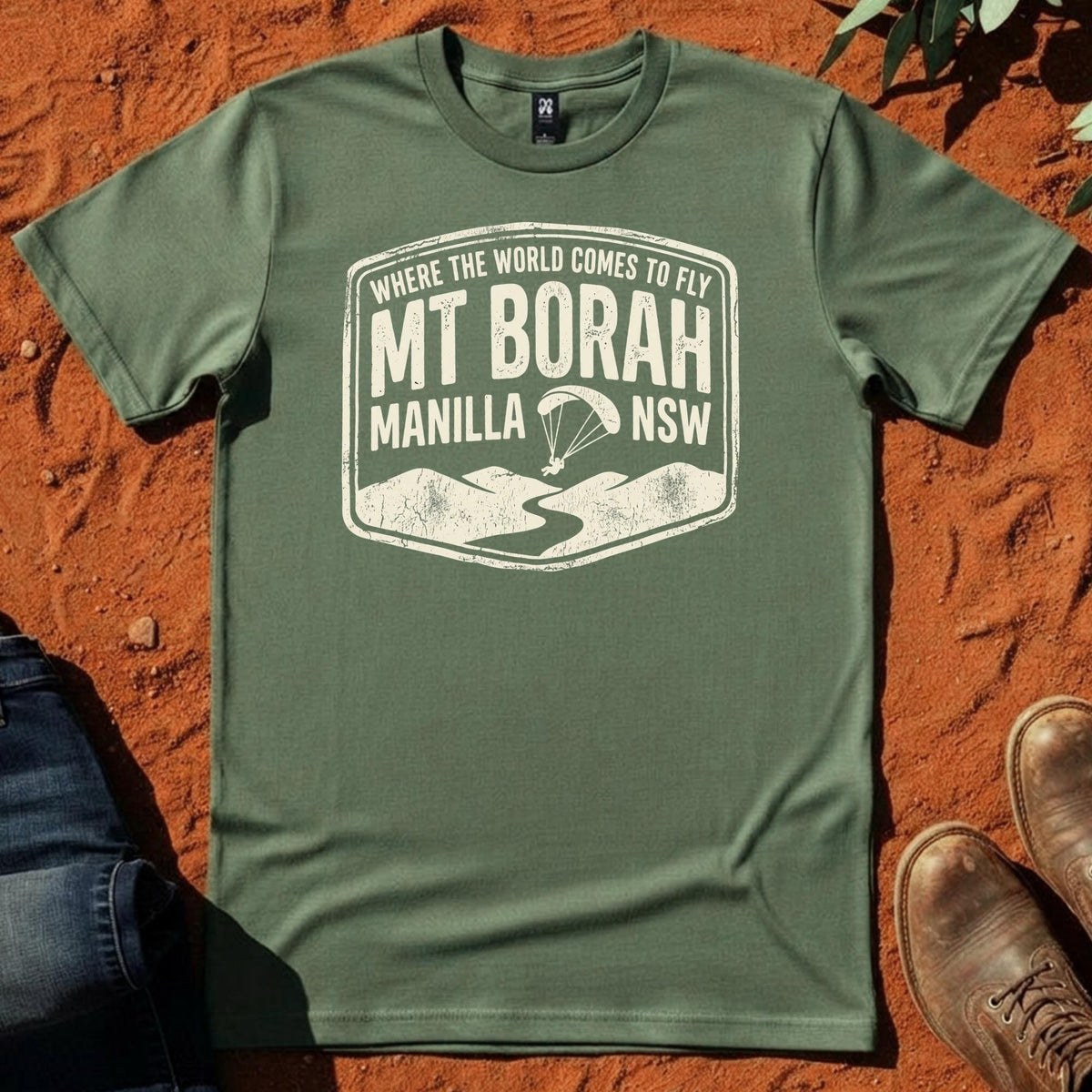 Where the World Comes to Fly Tee in Cypress — Namoi Range